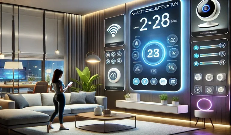 interior design with smart home automation near me delhi