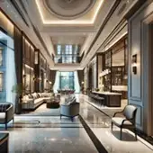 luxury living and dining rooms in new delhi gurugram